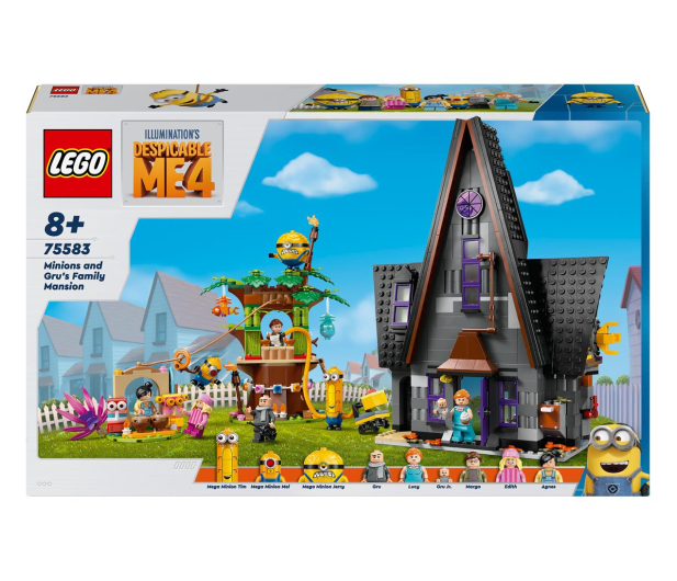 LEGO 75583 Rodzinna rezydencja Gru i minionków - 1274075 - zdjęcie